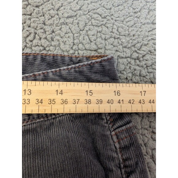 Polo Jeans Co Ralph Lauren Corduroy Pants Women’s Size 10 Gray Casual Preppy - Picture 4 of 9
